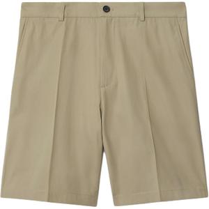 Хлопковые чинос шорты Burberry, хаки