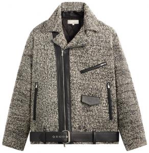 Куртка Kith &amp;Kin Plush Boucle Brian Moto, черный
