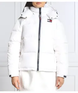 Пуховик Regular fit Tommy Jeans, белый