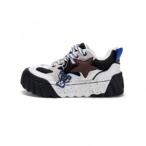 STARTER Низкие, износостойкие, противоскользящие, скейтбордические кроссовки унисекс, черные