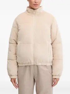 Стеганая куртка на молнии Guess Usa, светло-коричневый