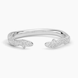 Открытое кольцо с бриллиантом Rose Thorn (1/3 карата) Brilliant Earth