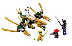LEGO Конструктор Phantom Ninja Collection Gold Flying Dragon пластиковый, 171 деталь, 70666