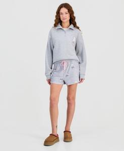 Детские шорты для отдыха Marie Valentine's Day из мягкого трикотажа Disney, Lt Heather Grey