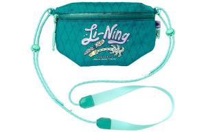 Сумка через плечо LiNing Steven Harrington Collaboration Fabric, унисекс, светло-нефритового цвета