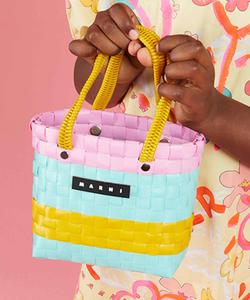 (K) MARNI/M00816-M00IW MARNI Kids & Junior MW81F - SUNDAY MORNING BAG BORSA Basket Bag