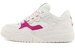 Кроссовки Kappa Skateboarding Shoes Unisex Low-top Korean White/fuchsia Red, белый