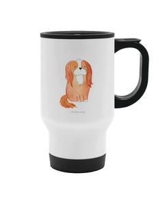 Кофейная кружка для собаки Cavalier King Charles S... белого цвета Mr. & Mrs. Panda
