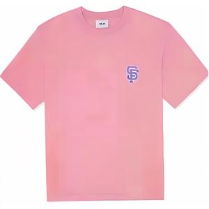 Футболка Like Collection унисекс светло-розовая MLB