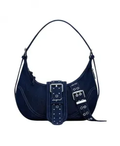 Сумка на молнии с внутренним карманом Desigual, синий