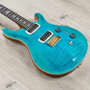 Гитара PRS Paul Reed Smith Custom 24-08 с топом из 10 слоев, звукосниматели TCI, колки Wing, цвет Carroll Blue