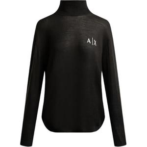 Толстовка AE для женщин ARMANI EXCHANGE, темно-коричневый