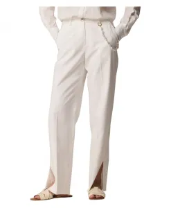 Брюки с широкими штанинами Kocca, белый