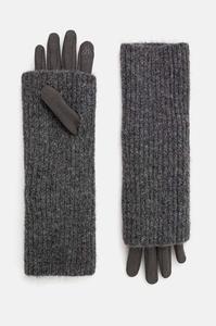Перчатки из смесовой шерсти Medicine, серый