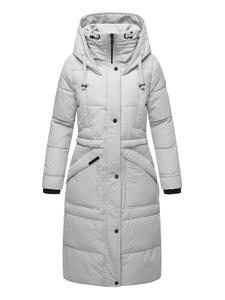 Стеганое пальто аюми Marikoo, серый