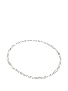 Кубинская цепь Twojeys, серебряный