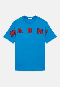 Футболка унисекс с принтом Marni, Marine Bluette