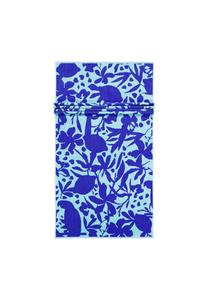 Полотенце пляжное Cawö Beach Tropical, 80x180 см, синий