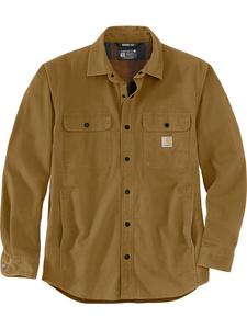 Флисовая куртка/свитер "Canvas 105419" коричневого цвета CARHARTT