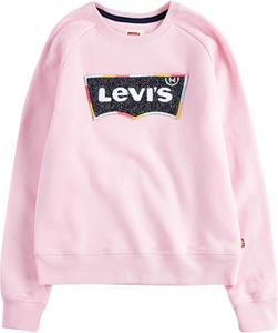 Толстовка Levi's для девочек с круглым вырезом, Rose Shadow/Confetti