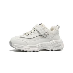 Спортивная коллекция устойчивые к истиранию дышащие низкие повседневные кроссовки для детей подростков Teenie Weenie, белый