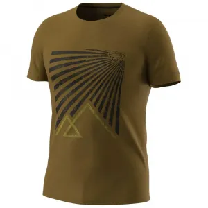 Футболка с коротким рукавом Dynafit Transalper Graphic, зеленый