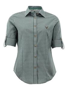 Традиционная блузка Прами темно-зеленого цвета OS-Trachten