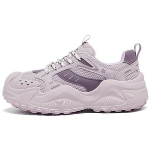 Низкие повседневные туфли 5 см женские AGSDON, Purple