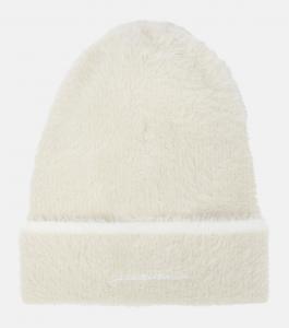 Шапка Le Bonnet Neve Jacquemus, белый