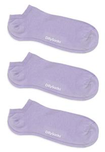 Носки для тренировок 3ER PACK SHORTIES DillySocks, сиреневый
