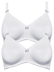 Бюстгальтер без косточек SUSA 2er Pack BH ohne Bügel Topsy, цвет Weiss Weiss