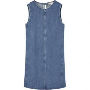Платье без рукавов женское синее Cos