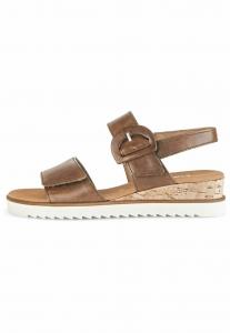 Босоножки на платформе Gabor, цвет camel kork creme