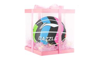 LINING Резиновый баскетбольный мяч china black pink green blue 5/размер 7 тренировочный unisex