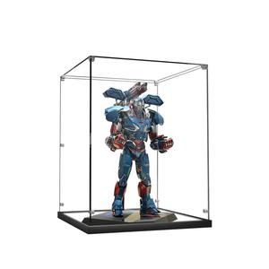 For The Marvel Iron Man Patriot 2.0 Collection One Size Figure Mystery Box Acrylic Display Case Model Accessories KGBOX