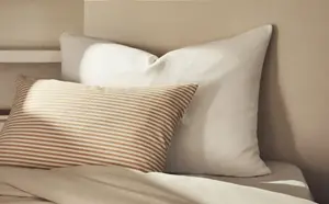 Чехол на подушку xxl Zara Home, белый