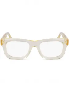 Очки с абстрактным узором Victoria Beckham, белый