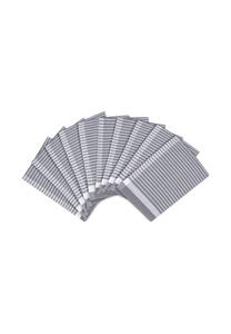 10 х кухонных полотенец в наборе эксклюзивные - полульняные - в полоску Ross, серебро