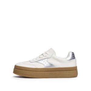 Staccato Низкие женские кроссовки для скейтбординга серо-белого цвета