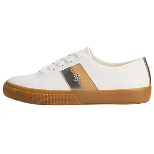 Кеды, скейтборд обувь женская низкая белый Lauren Ralph Lauren