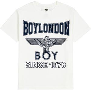 Футболка унисекс цвета экрю Boy London