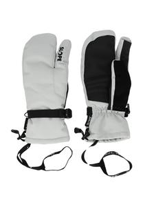 Перчатки Flynn с практичной трехпальцевой конструкцией Slope, серый