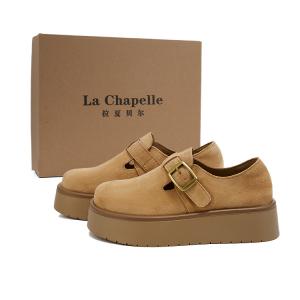 La Chapelle Женские туфли Birkenstock коричневого цвета