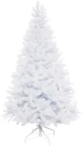 Creativ deco Искусственная елка "Новогодние украшения, искусственная елка, Рождественская елка" Высота: 120 см, до, белый