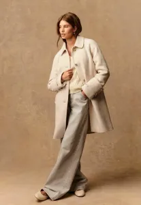 Зимнее пальто долли Next, Ecru