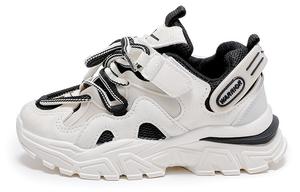 Детские кроссовки Детские низкие Warrior, белый/черный