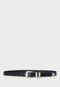 Ремень Polo Ralph Lauren WESTERN DISTRESSED LEATHER BELT, Black