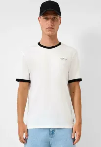 Простая футболка Qs, Creme