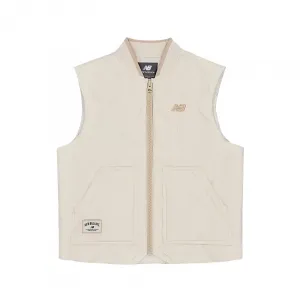 Детский жилет-пуховик New Balance, кремовый