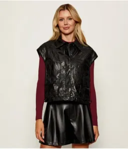 Жакет без рукавов Chantal relaxed fit Guess Jeans, черный